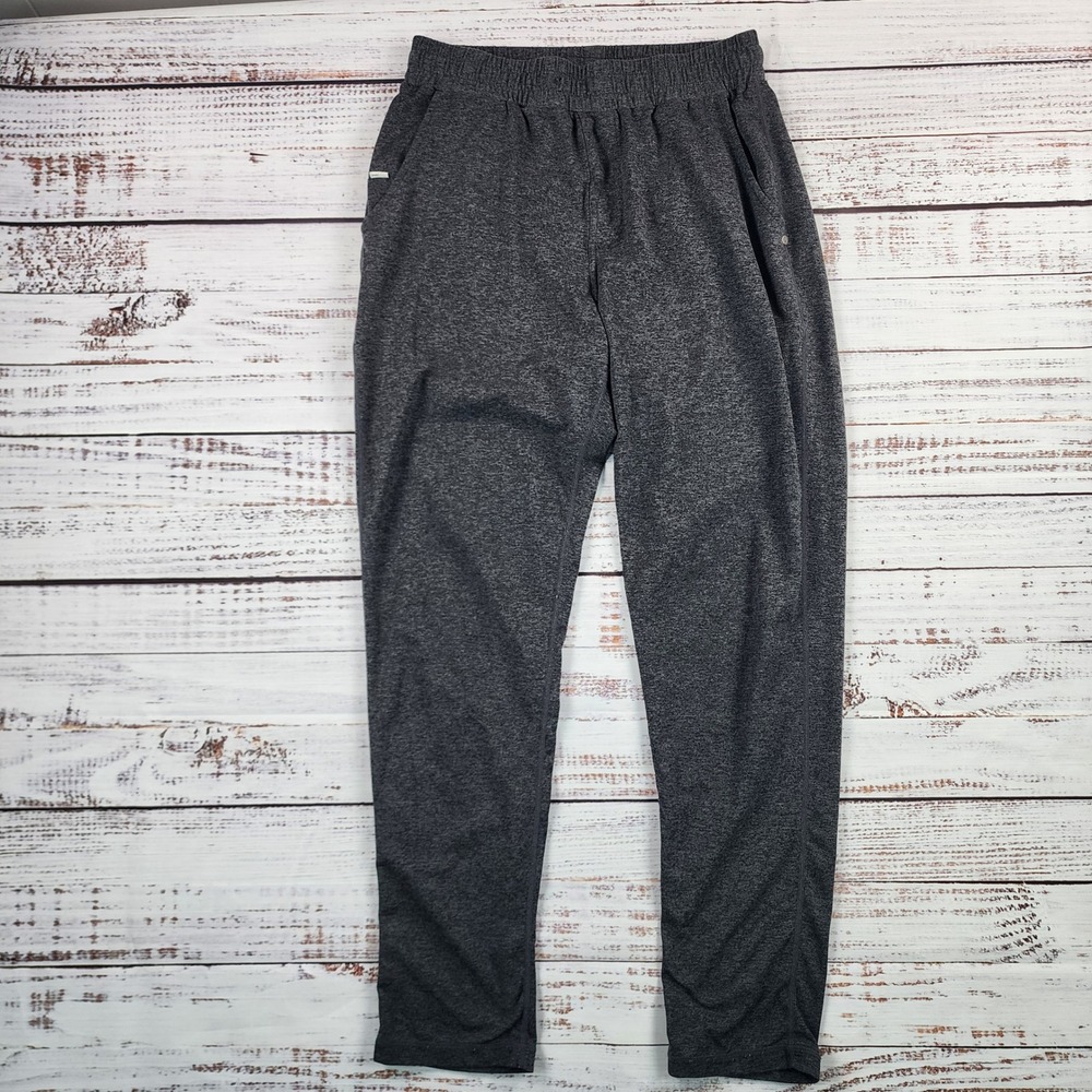 Vuori Sunday Performance Joggers Mens Medium Charcoal Heather Gray Sweatpants